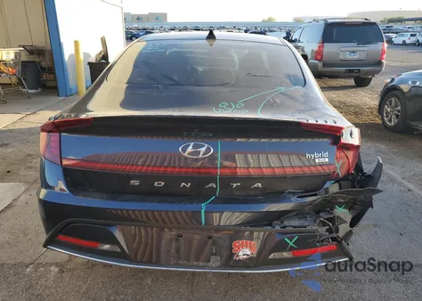 2021 Hyundai Sonata Hybrid from USA, damaged, VIN KMHL24JJ5MA018334